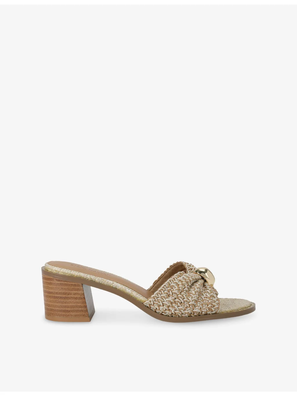 Ease Raffia Heeled Sandals - 1