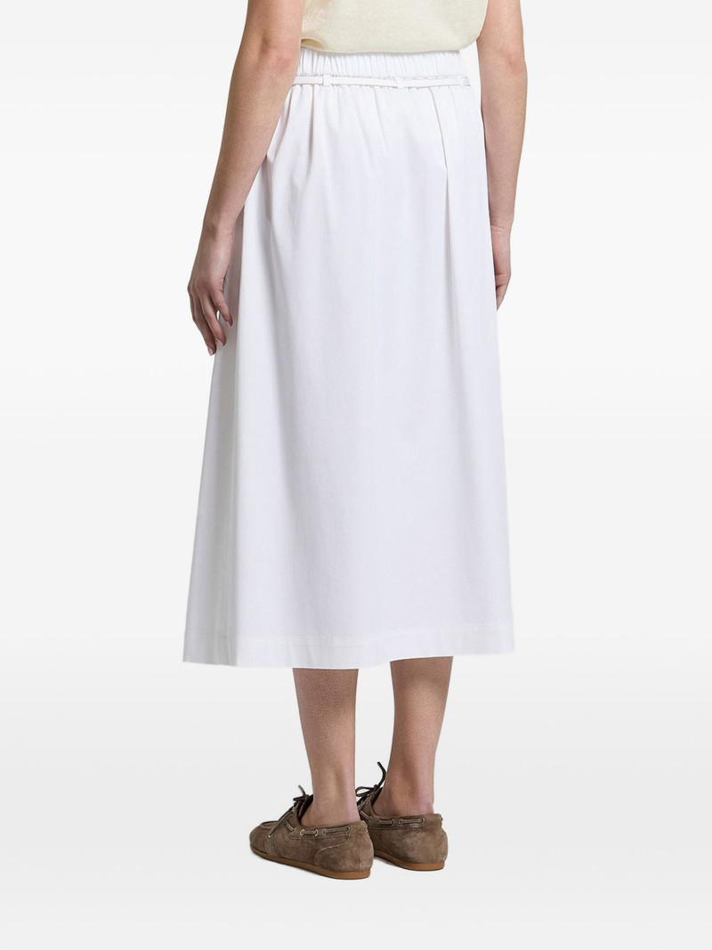 midi belted pleated skirt 3