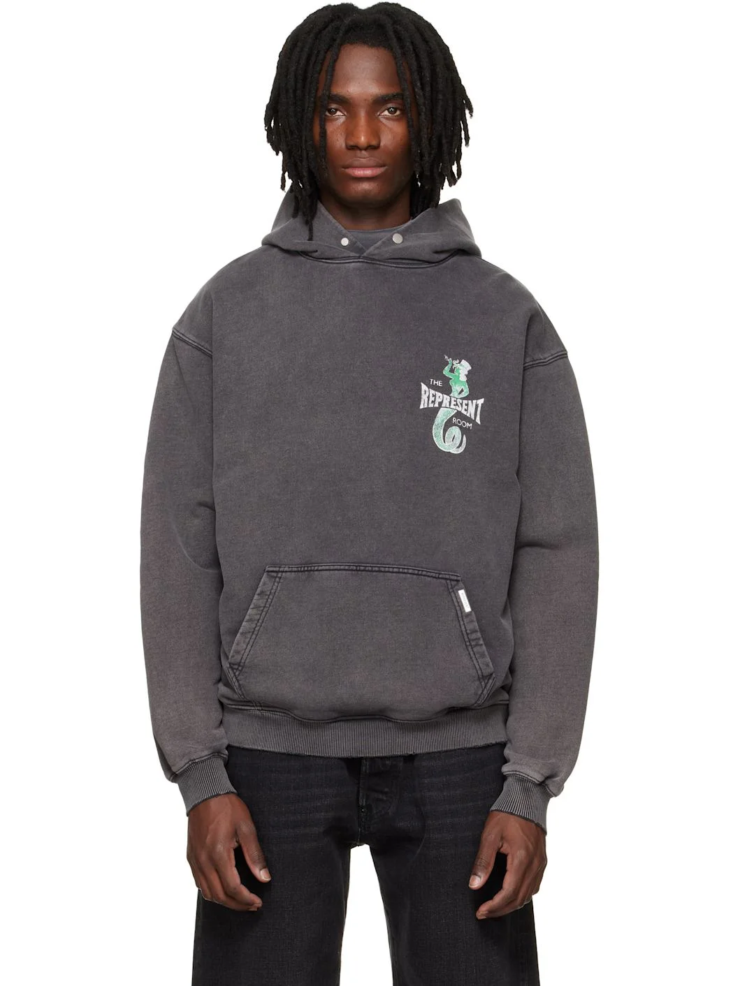 Gray The Viper Room Edition Dice Hoodie - 1