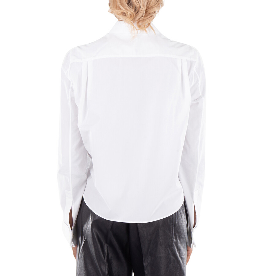Loewe Front Button Pleated Cotton Shirt - 4
