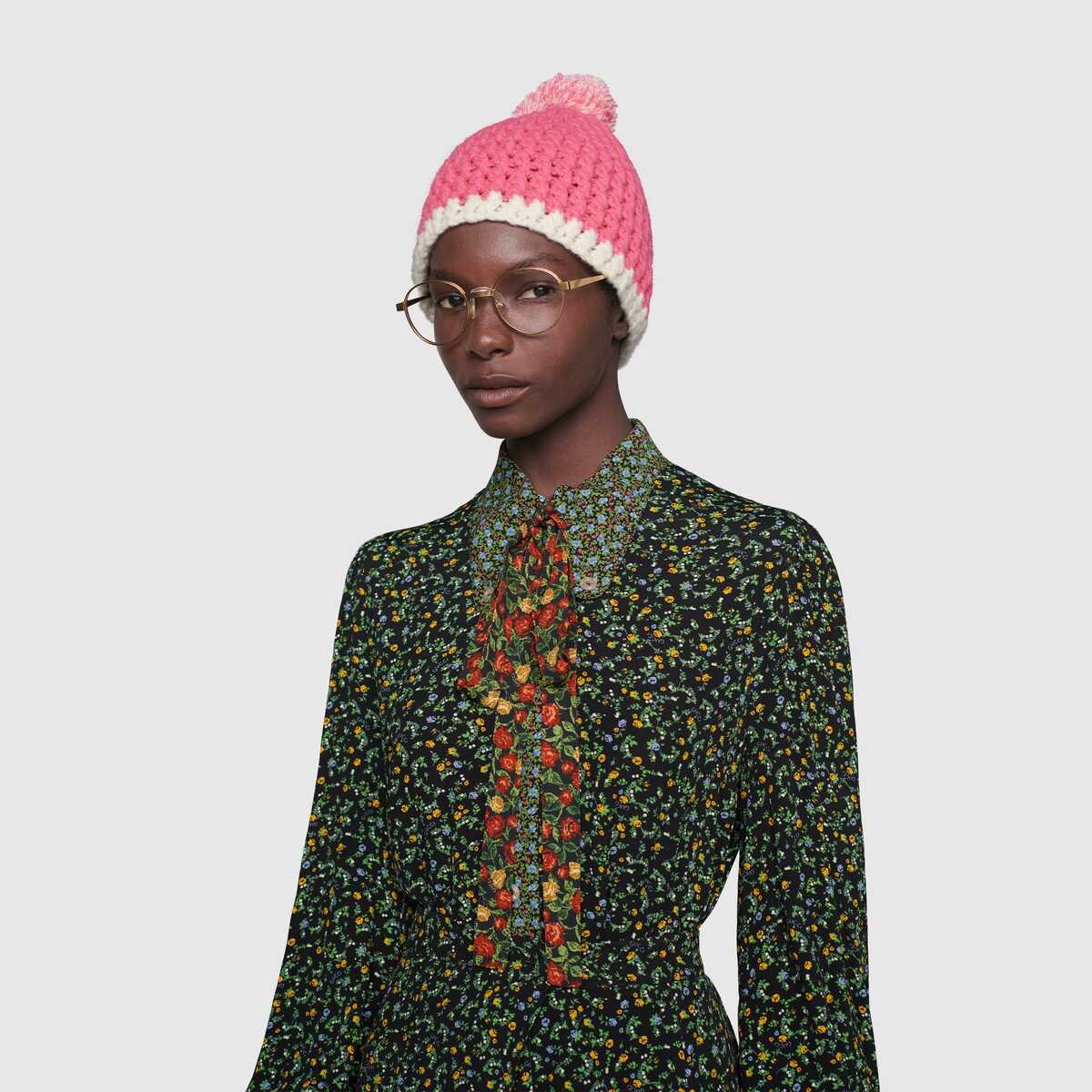 Gucci Liberty floral crêpe shirt - 5