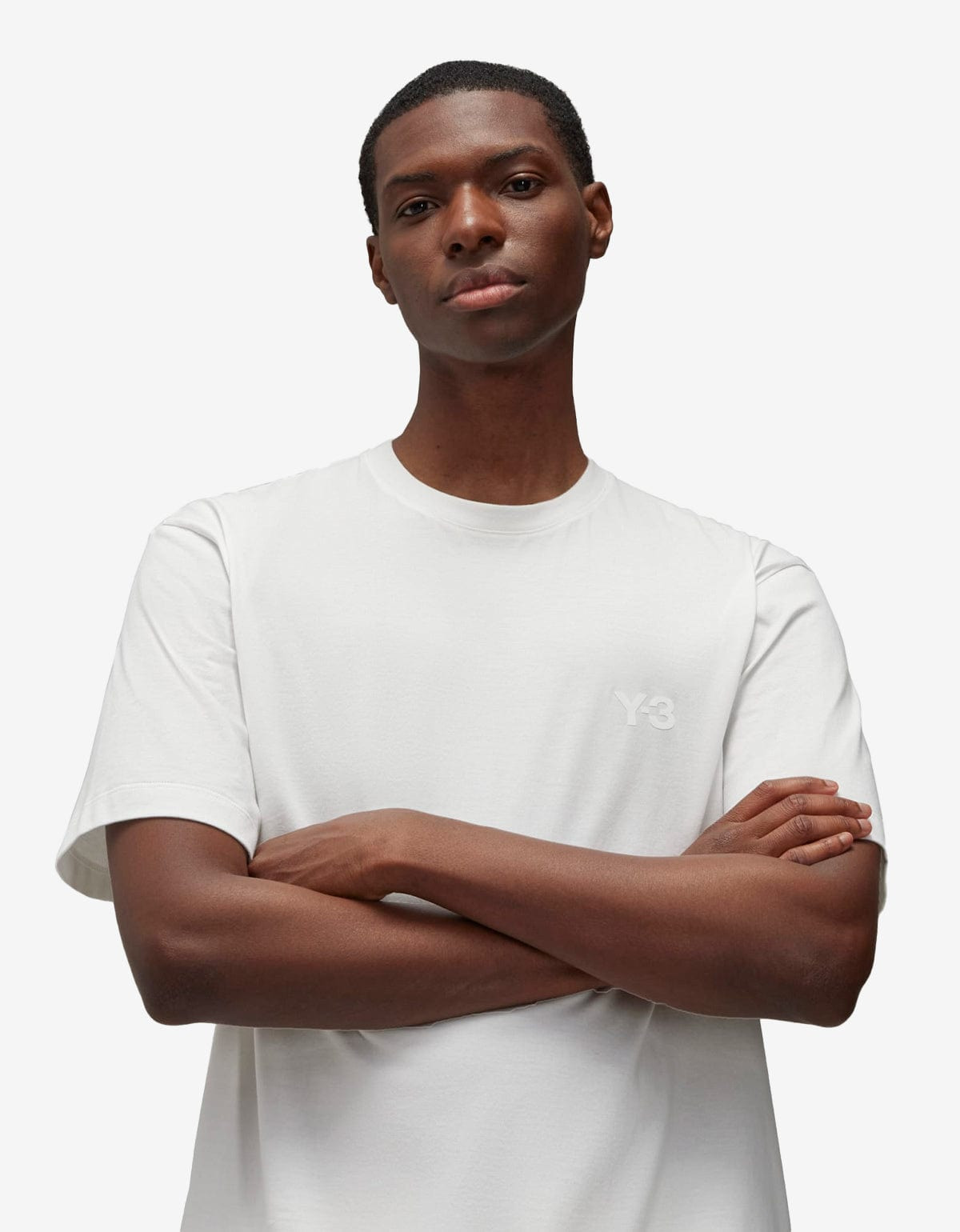Y-3 White Logo T-Shirt - 4