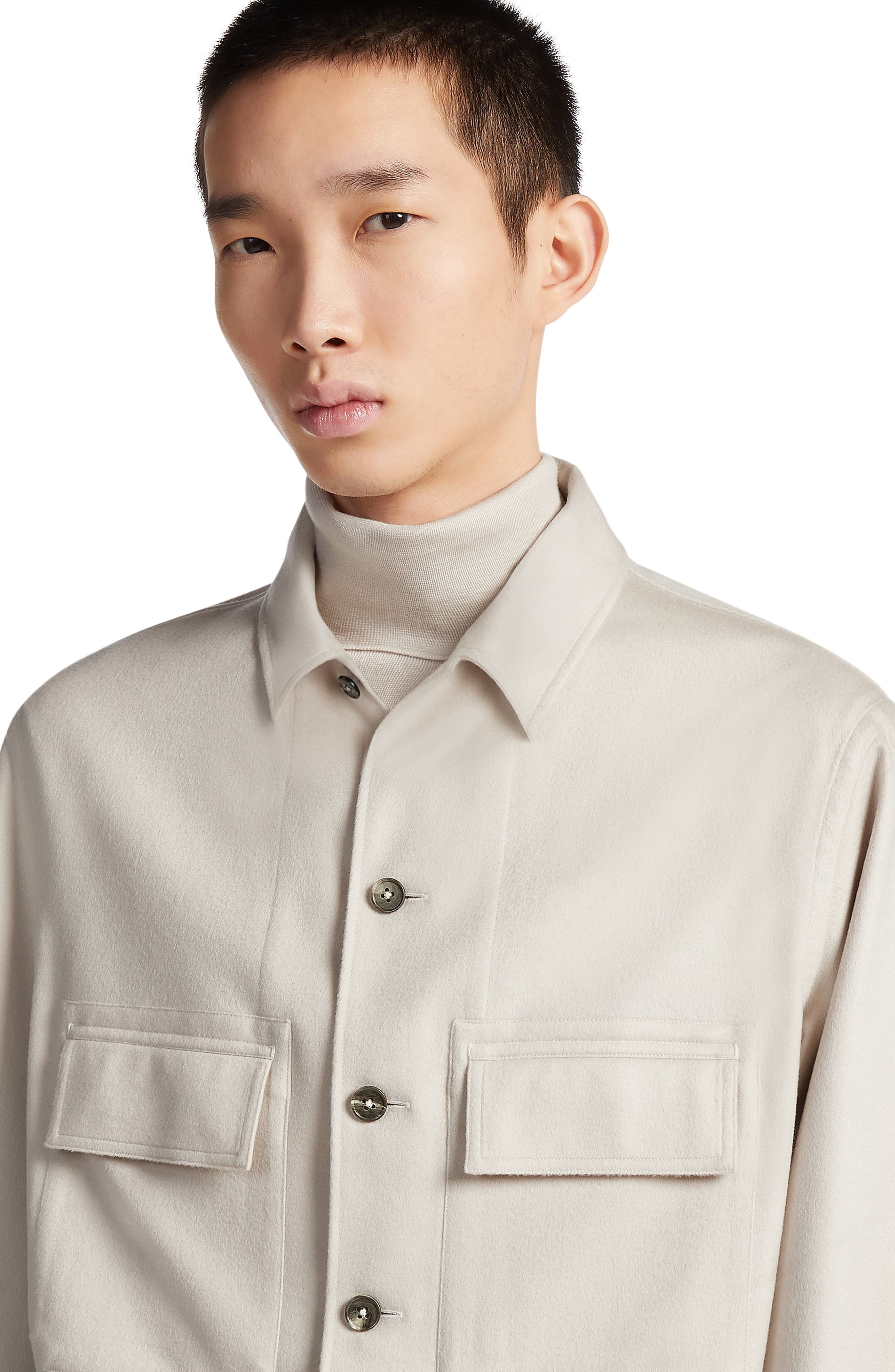 Oasi Cashmere Overshirt - 5