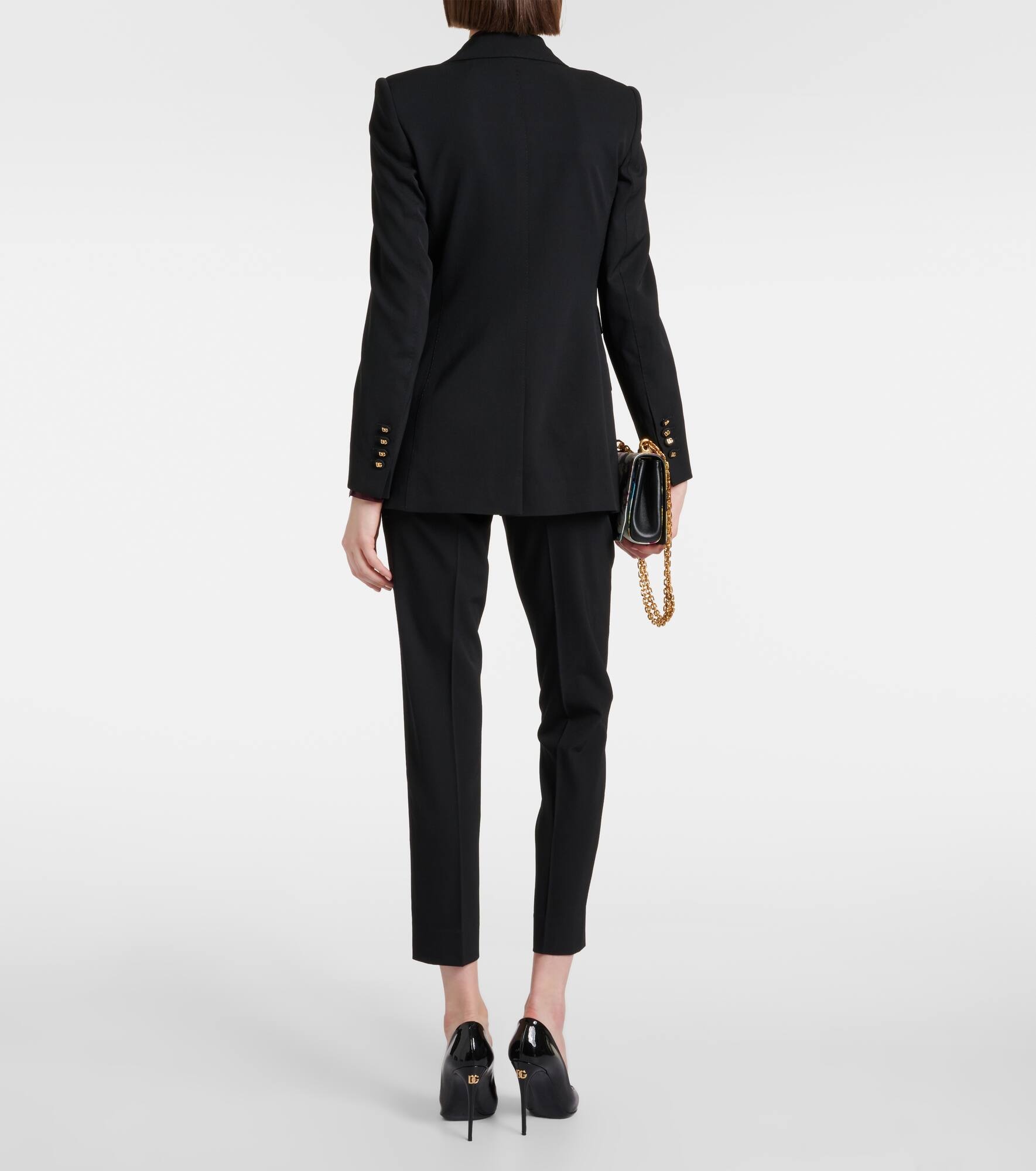 Wool-blend blazer - 3