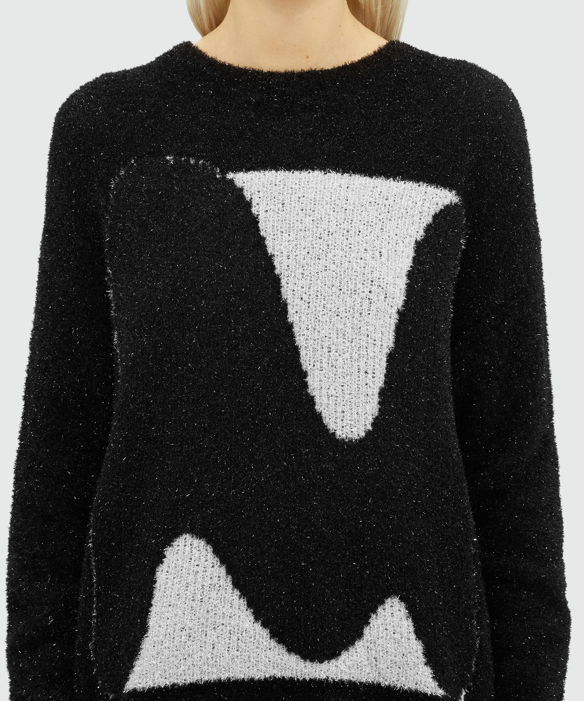Lamé "TheMwave" sweater - 5