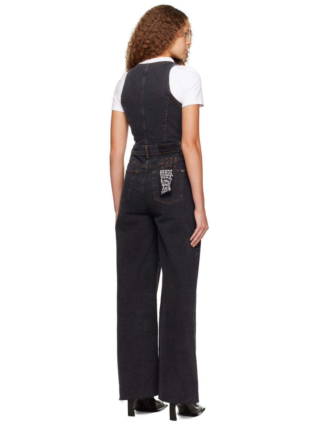 Black Vixen Denim Jumpsuit - 3