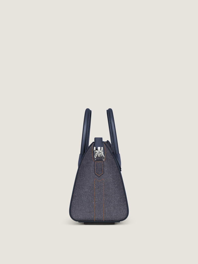 Givenchy MINI ANTIGONA BAG IN DENIM outlook
