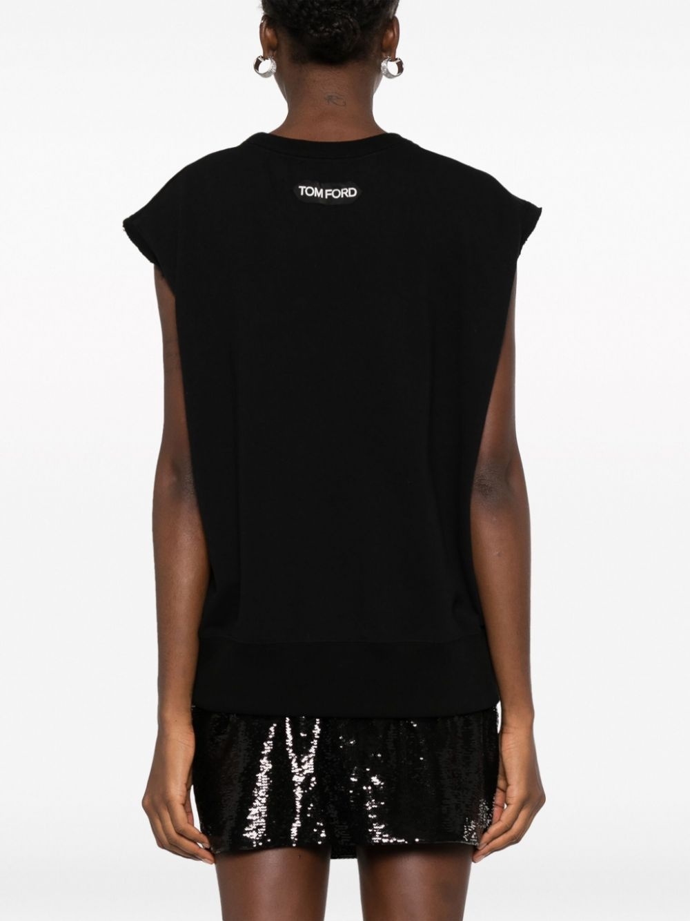 logo-print cotton T-shirt - 4