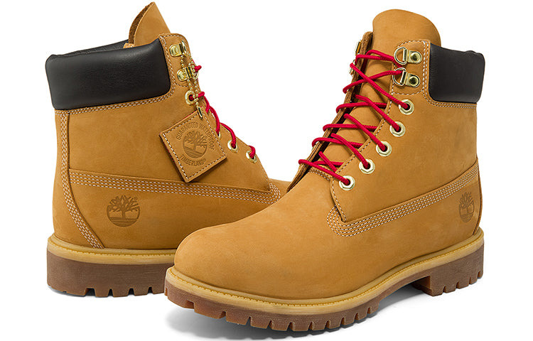 Timberland 6 Inch Waterproof Premium Boots 'Wheat Red' A2GHN231 - 5