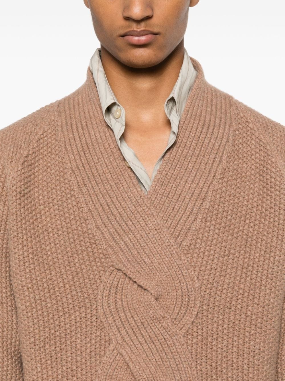 twist detail sweater - 5