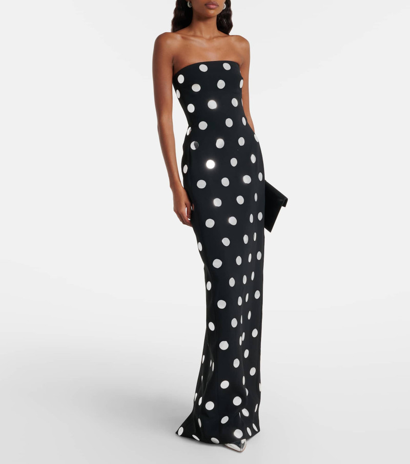 David Koma Polka-dot gown outlook