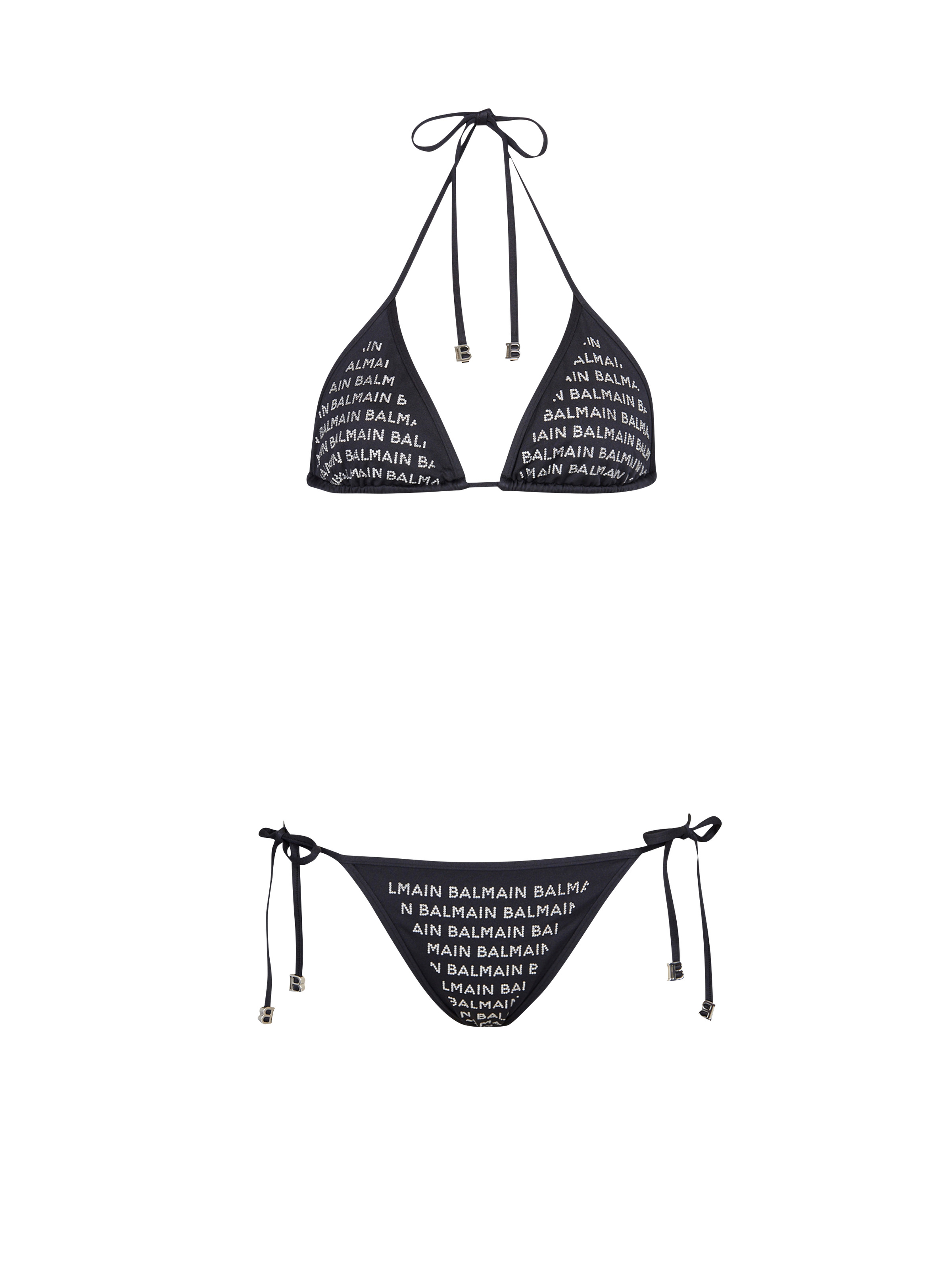Balmain logo bikini - 1