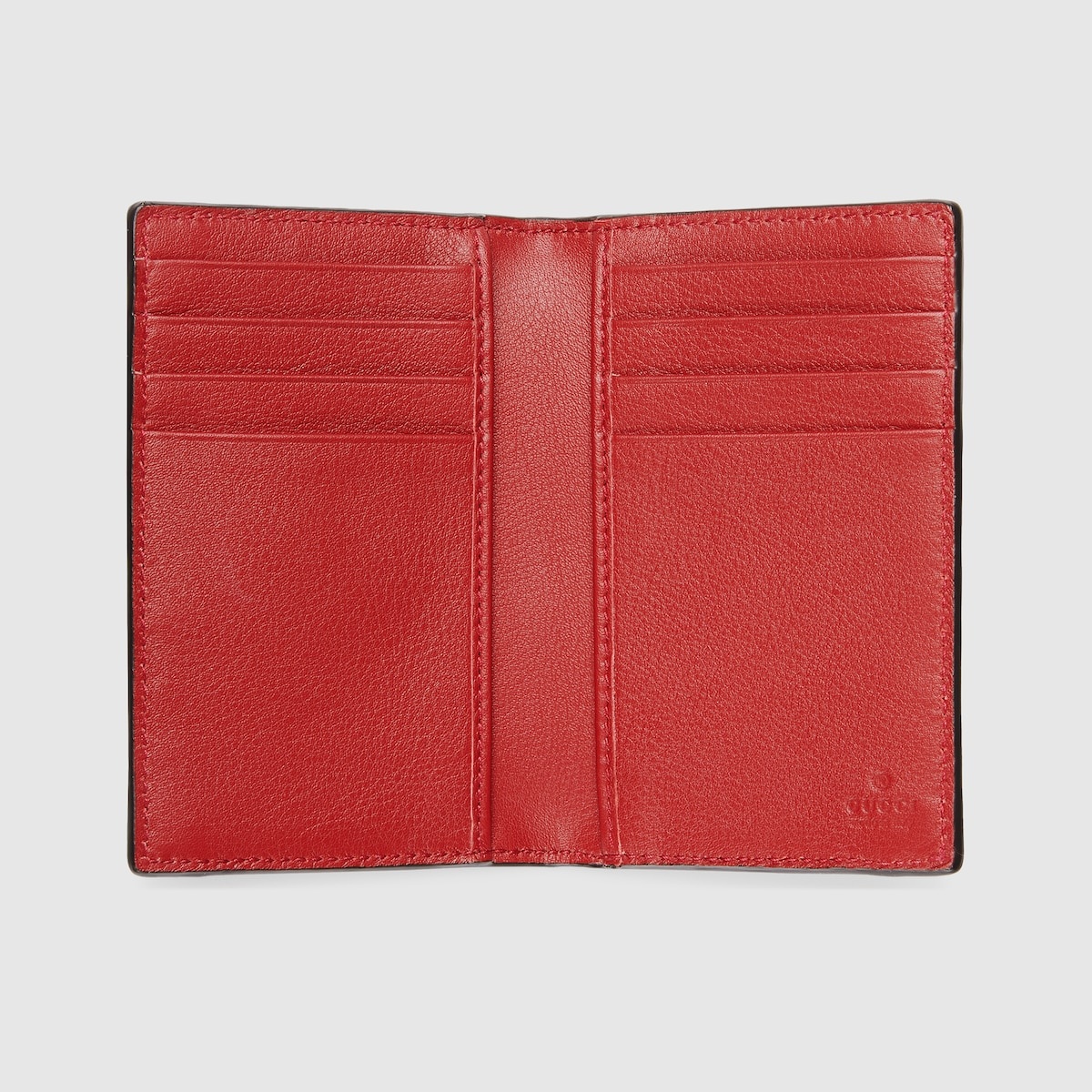 Crocodile card case with Double G - 2