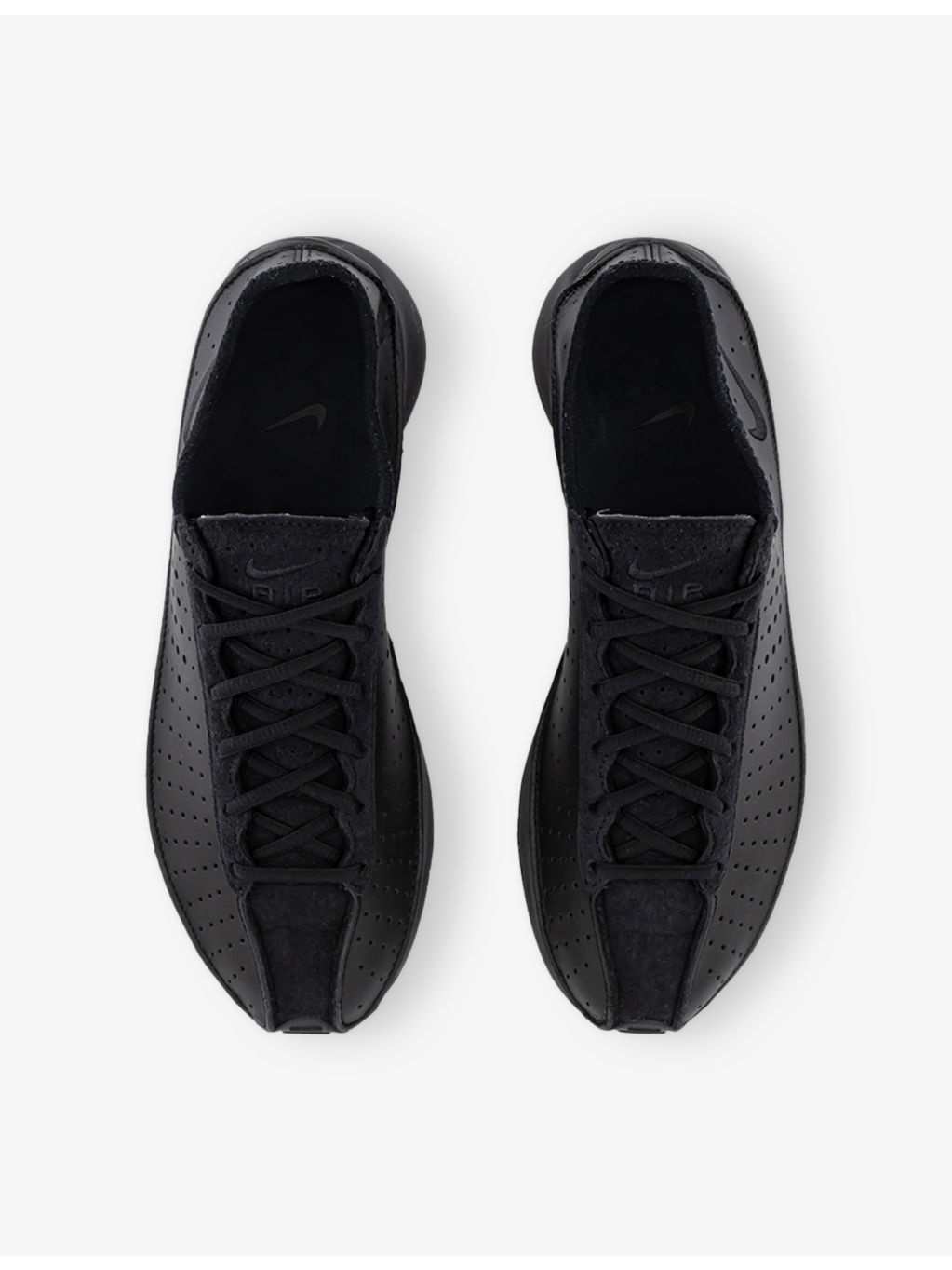 Air Superfly Leather Low-Top Trainers - 2