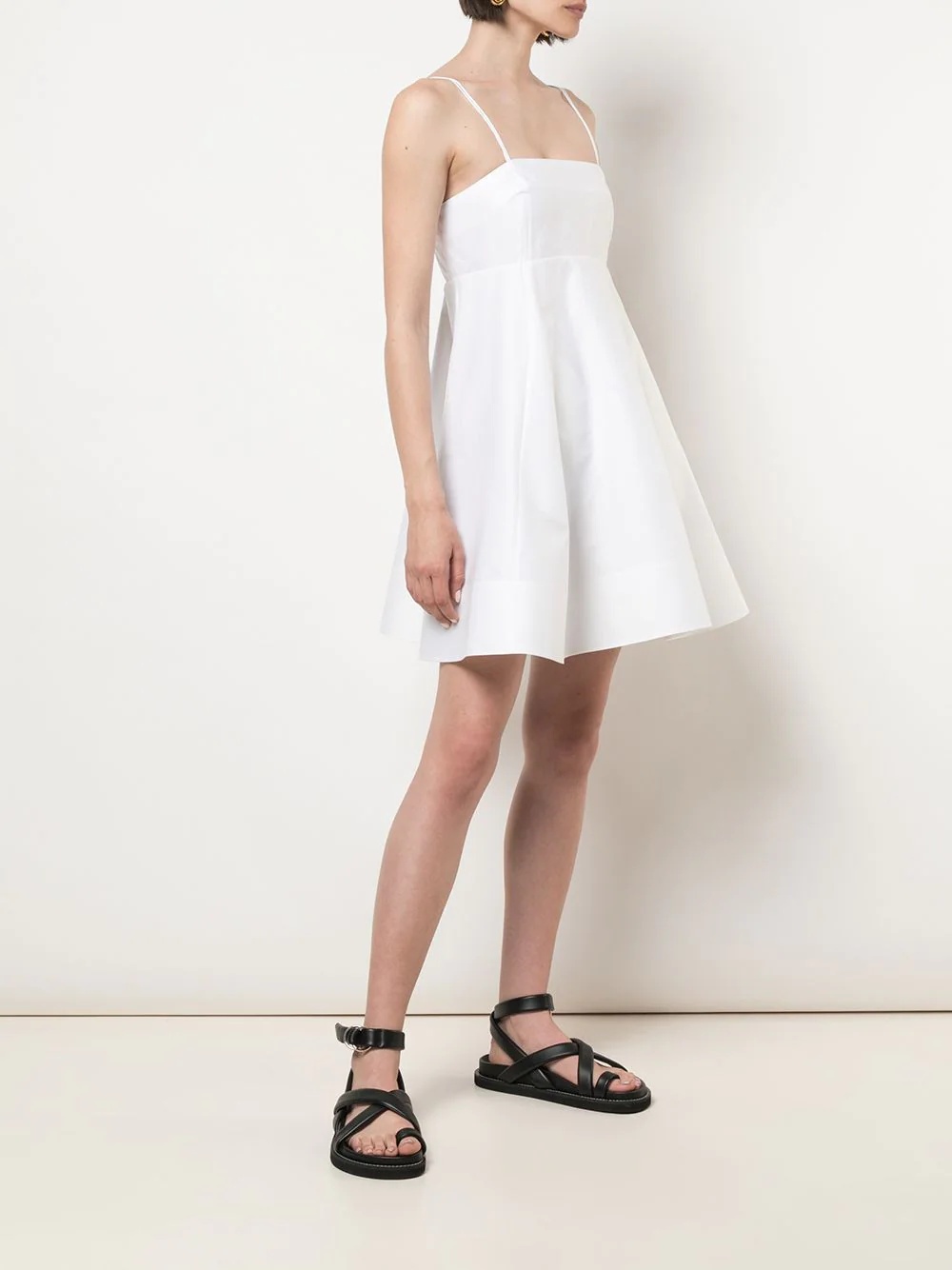 spaghetti a-line dress - 3