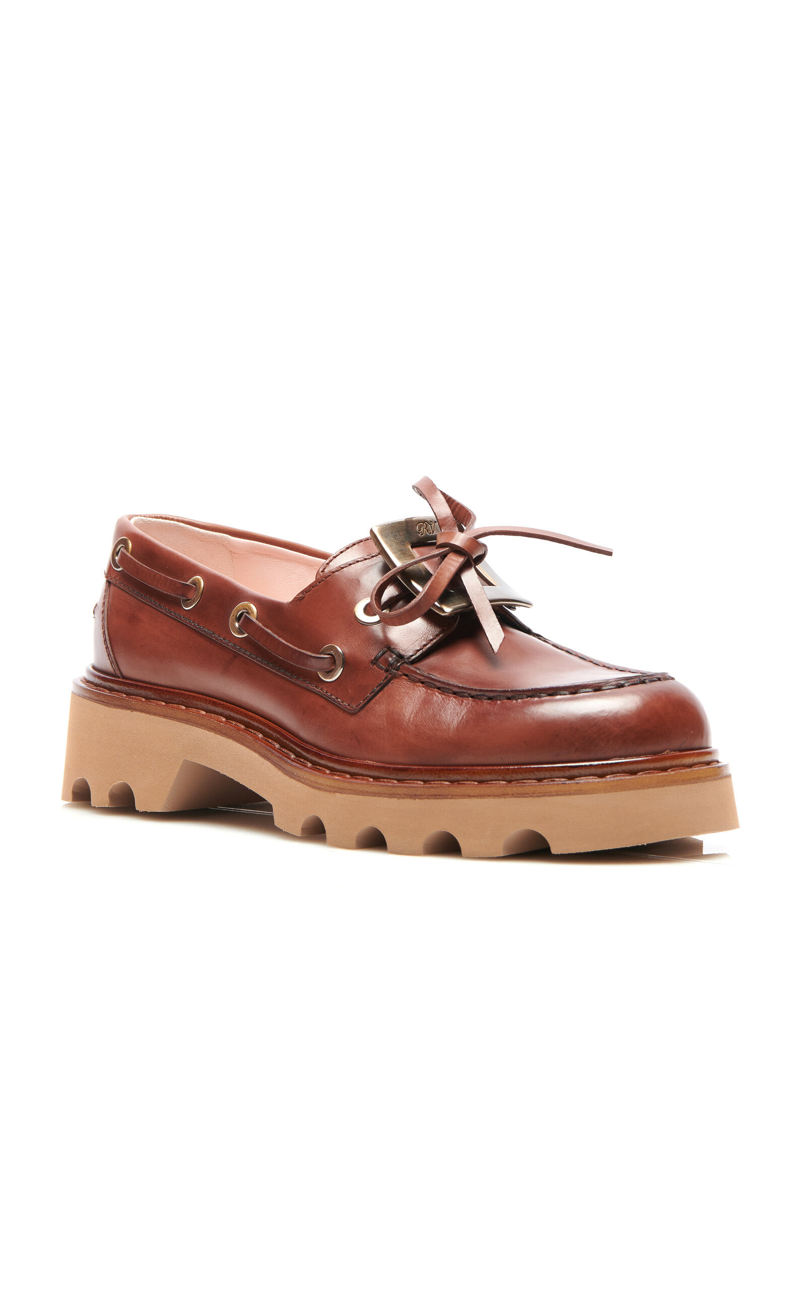 Viv Rangers Leather Boat Shoes brown - 3