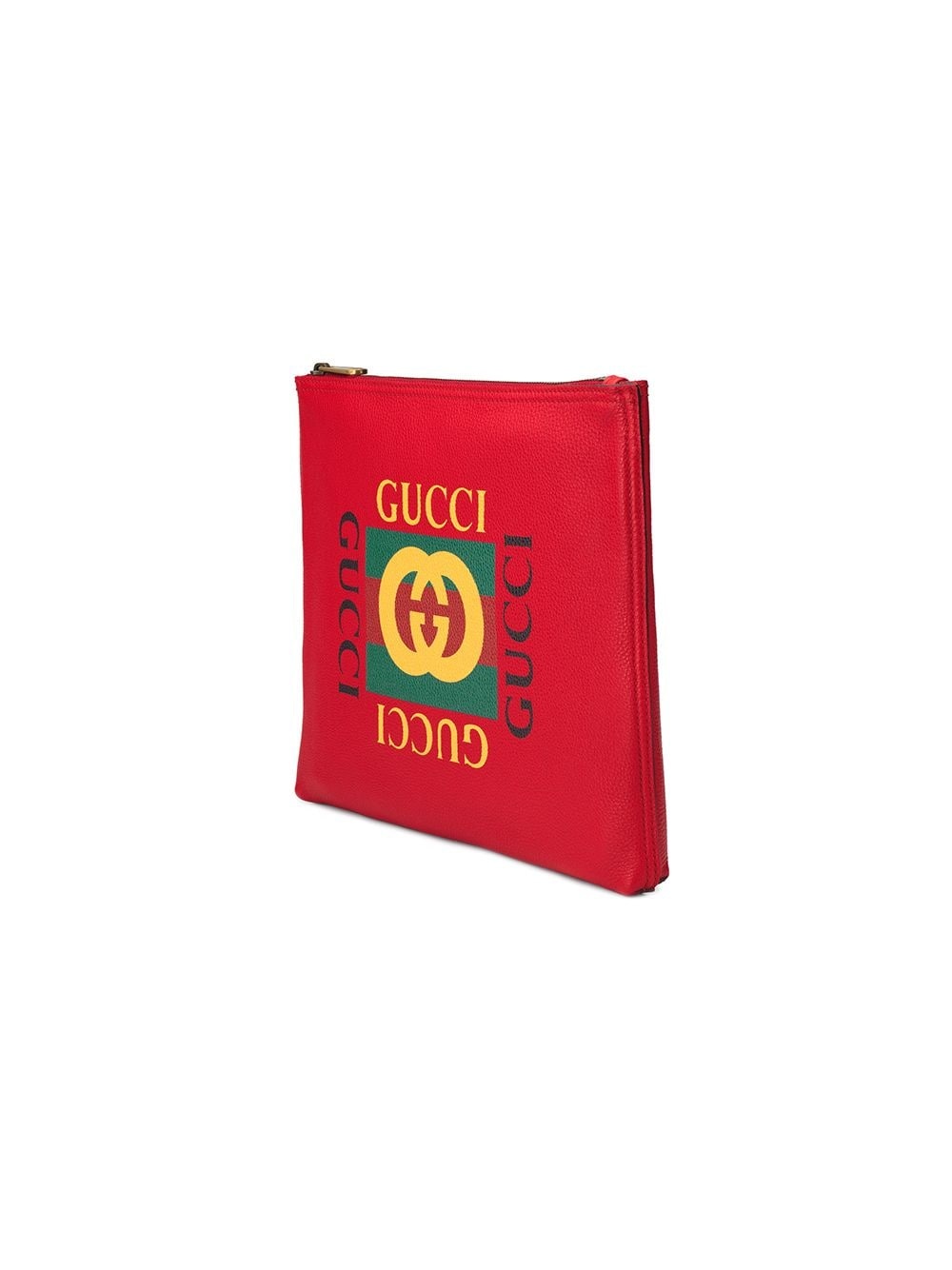 Gucci Print leather medium portfolio - 4