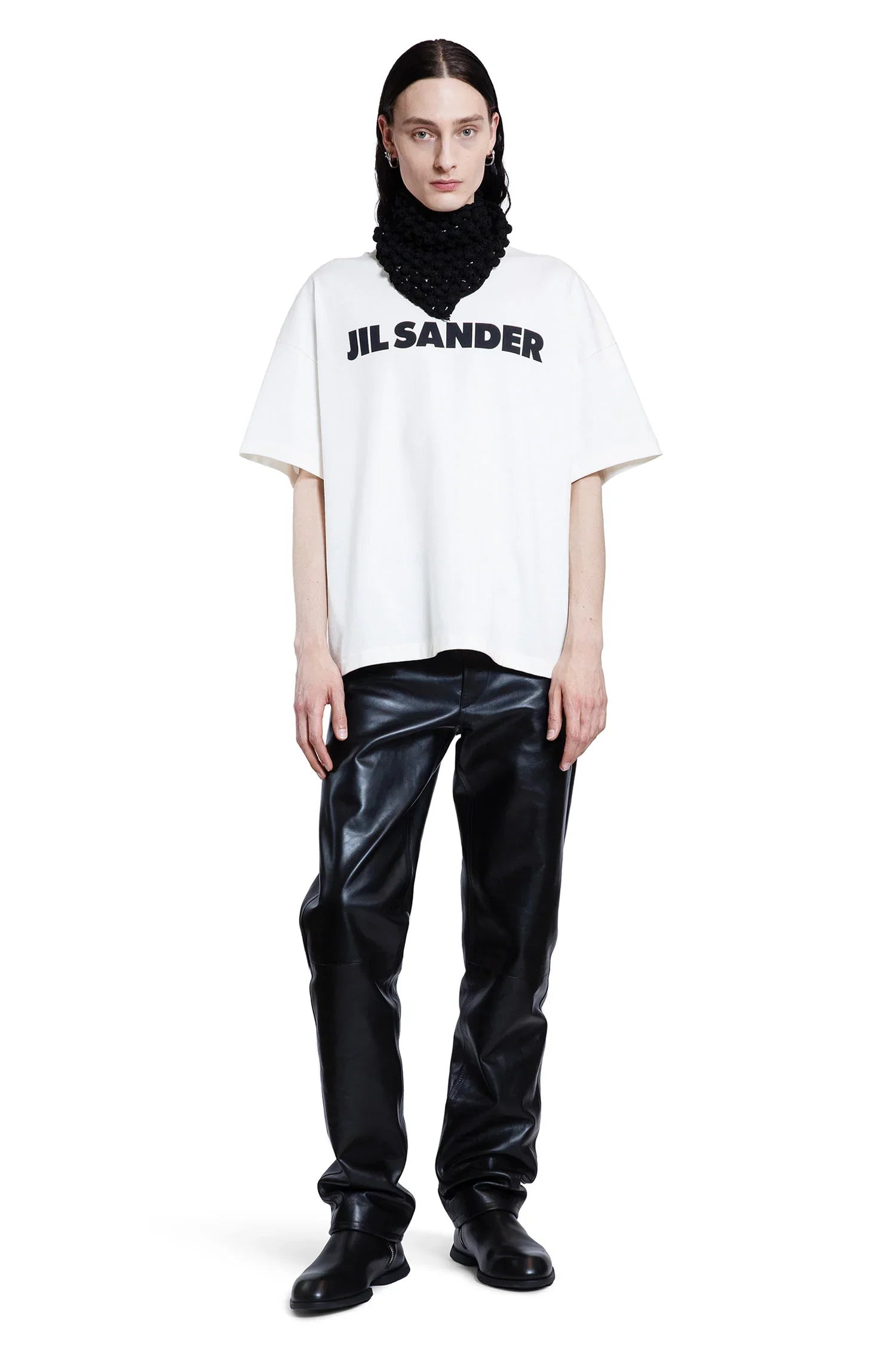 JIL SANDER MAN WHITE T-SHIRTS - 4