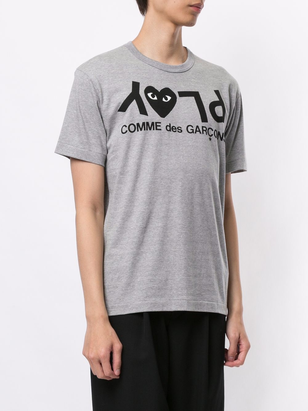 logo print T-shirt - 3