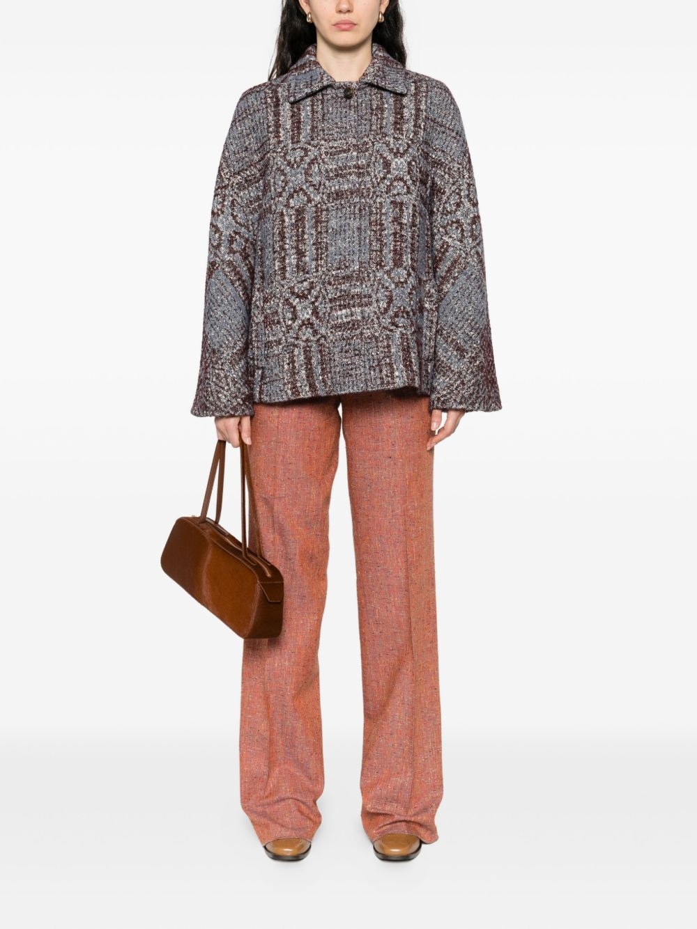 patterned jacket - 2