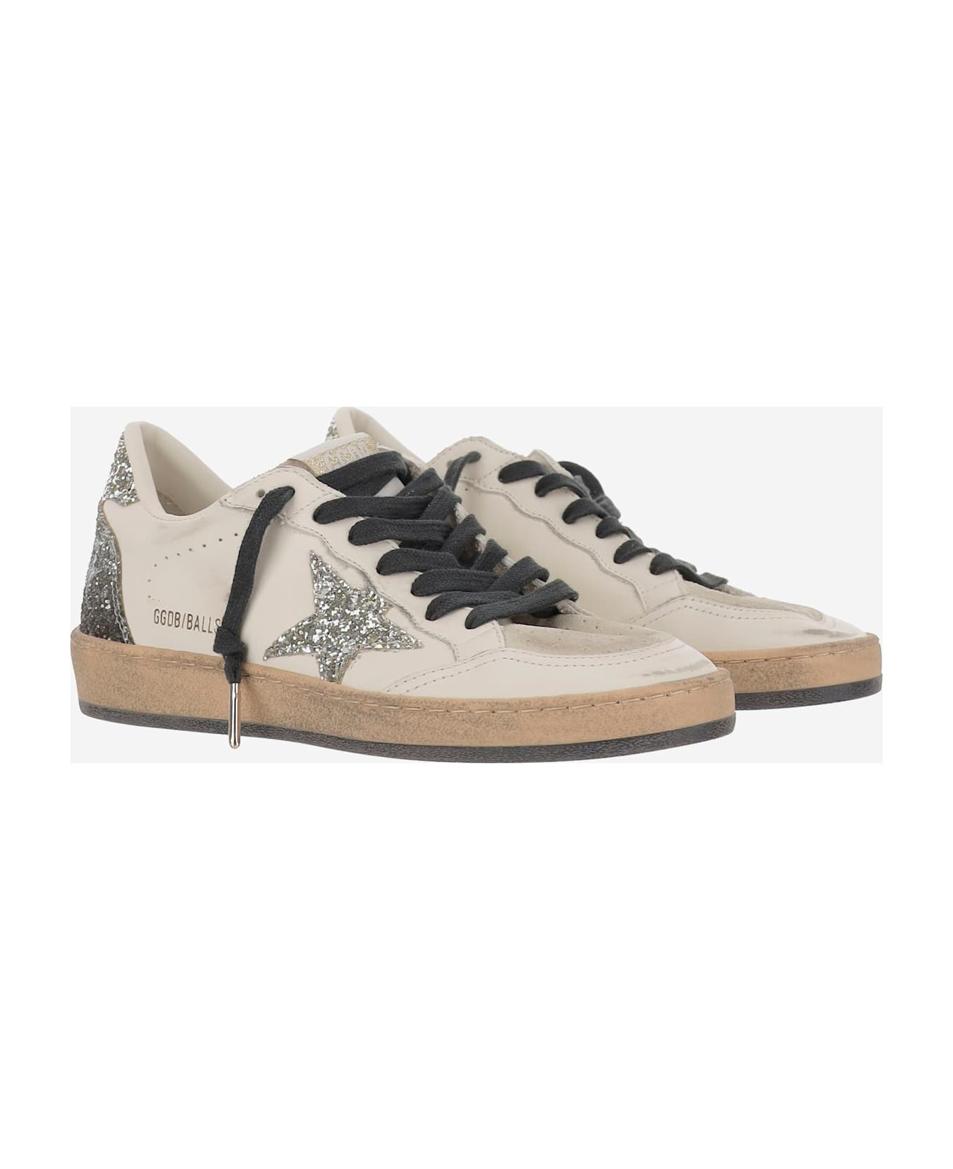 Ball Star Sneakers With Glitter - 3