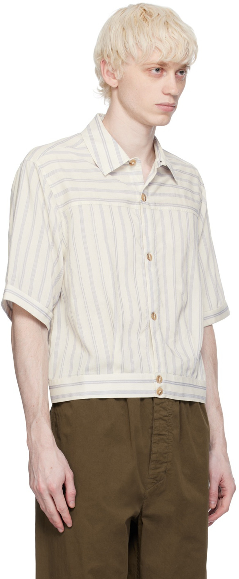 KING & TUCKFIELD White 50s Shirt outlook