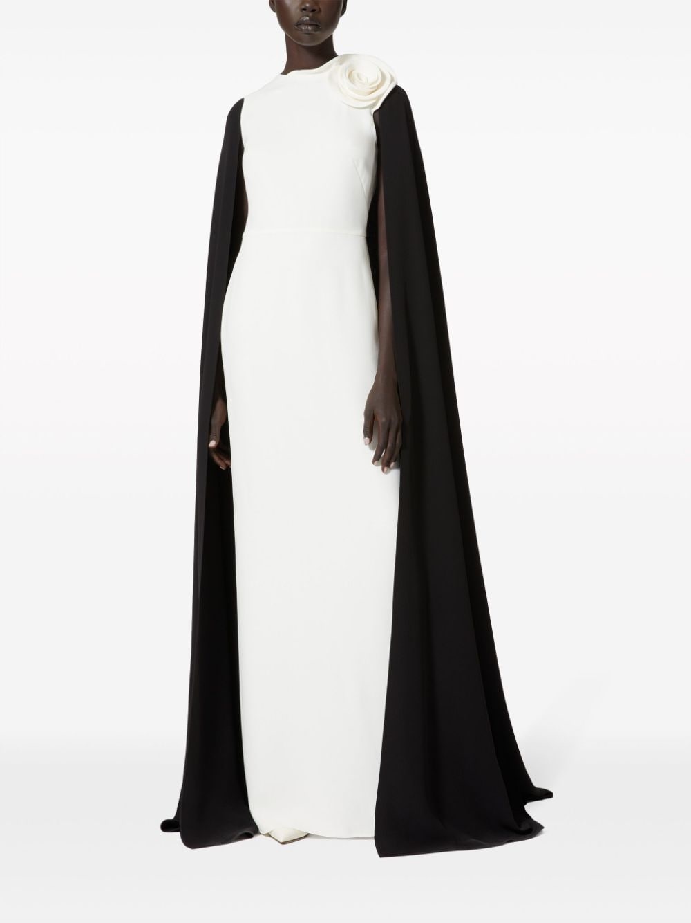 Cady Couture cape gown - 3