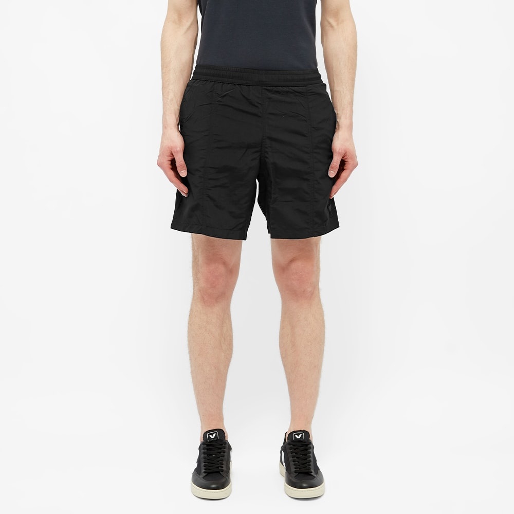 AMI Patch Logo Swim Short - 5