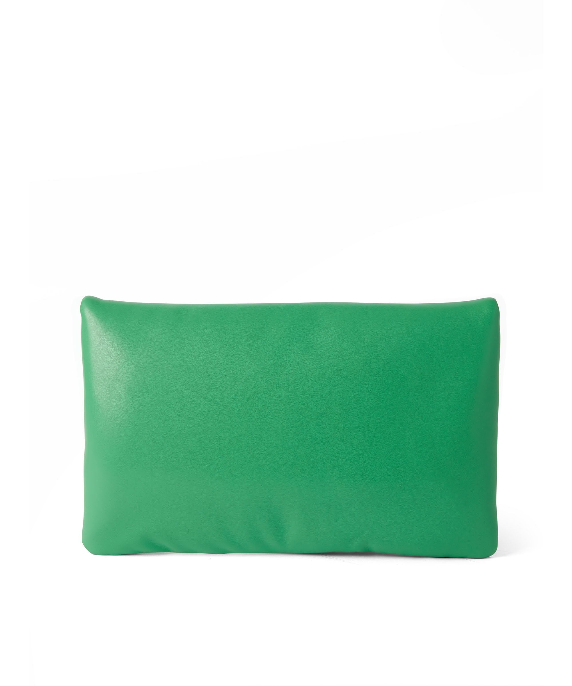 Puffer clutch bag with snap - 2