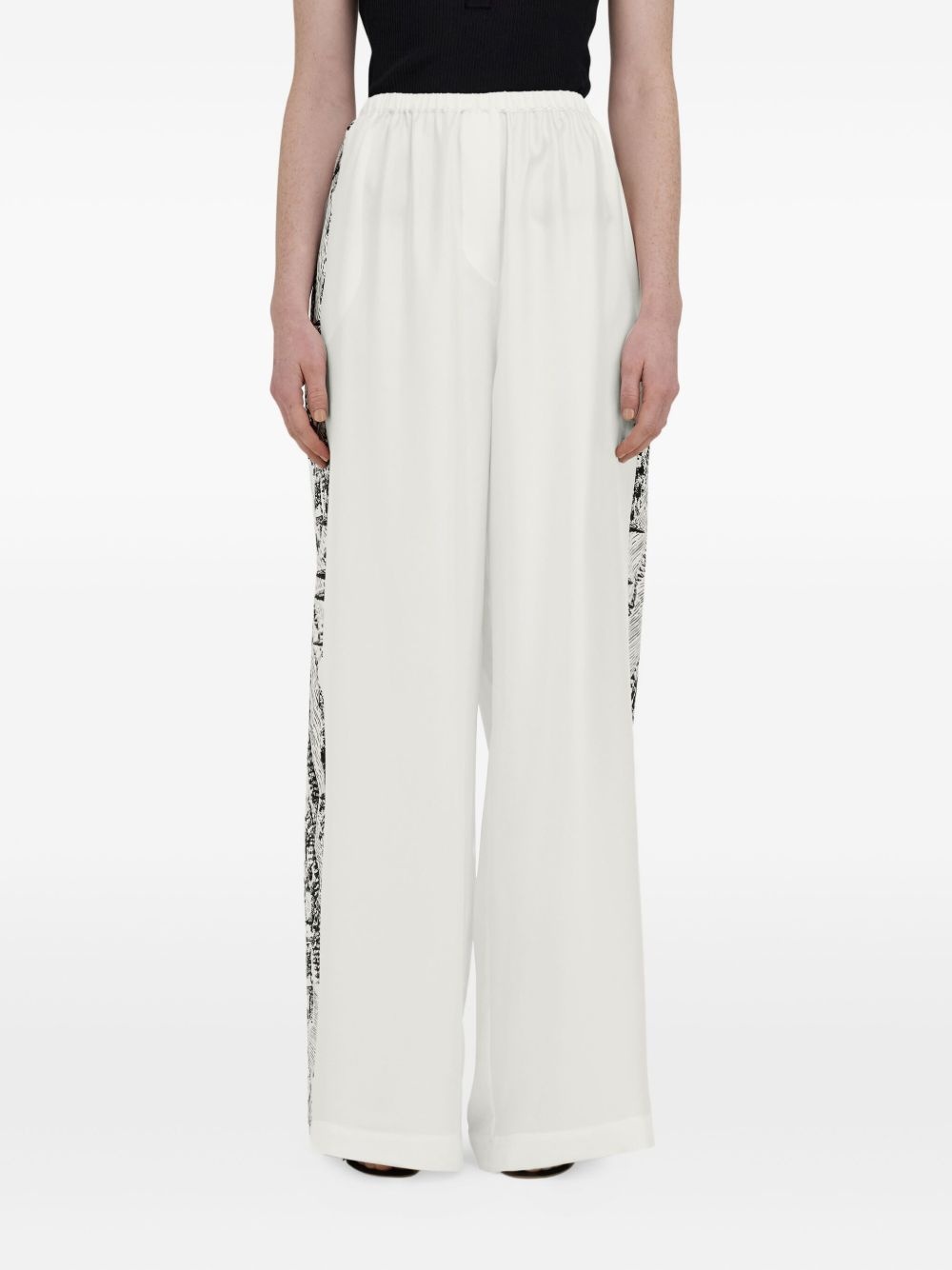 silk trousers - 3
