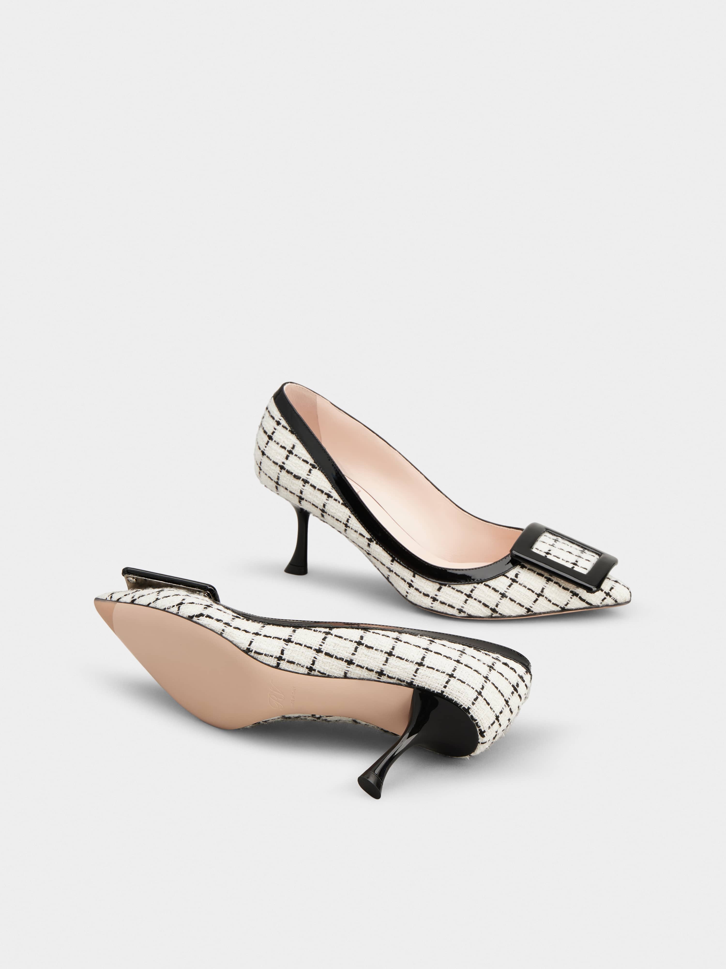 Viv' in The City Pumps in tweed - 6