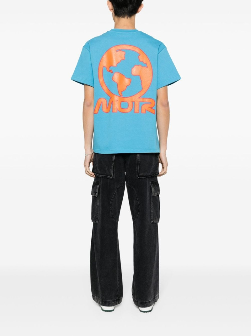 MEMBERS OF THE RAGE logo-print jersey T-shirt outlook