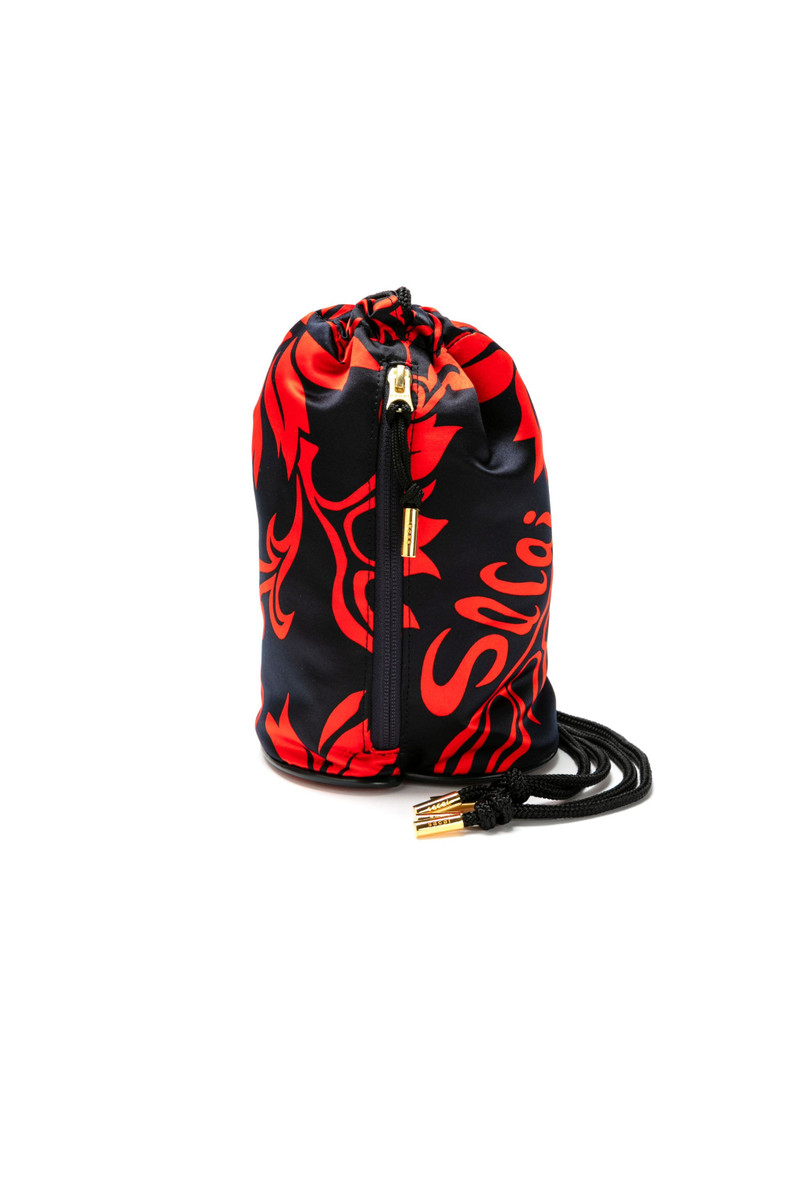 s Kinchaku / Floral Print 3