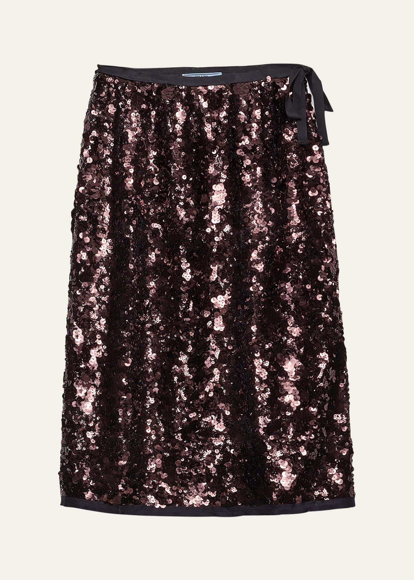 Sequined Midi Skirt - 1