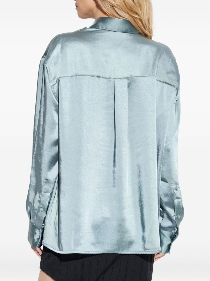 logo-embroidered shirt 4