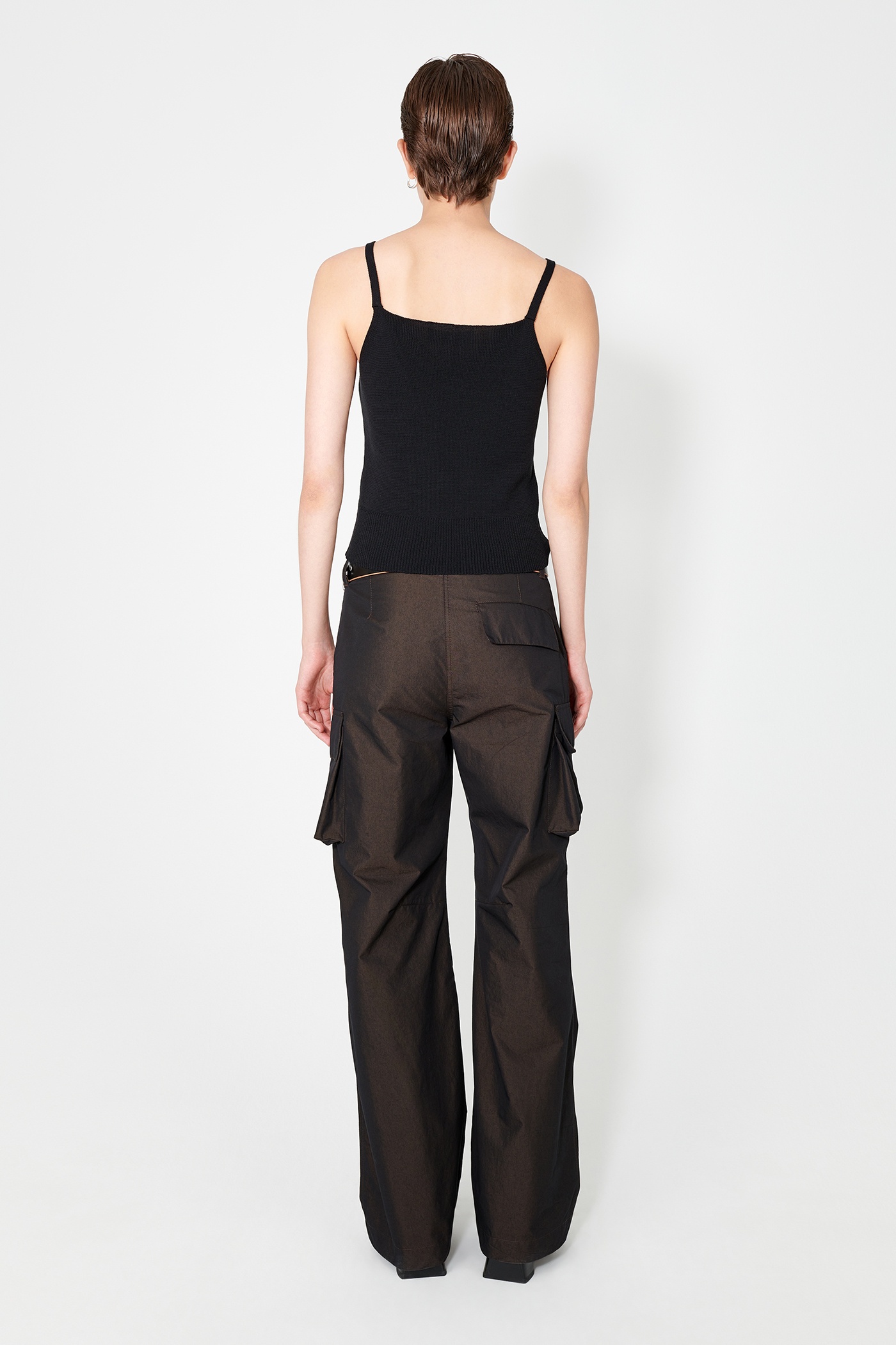 Peak Trouser Black High Twist Solaro - 5