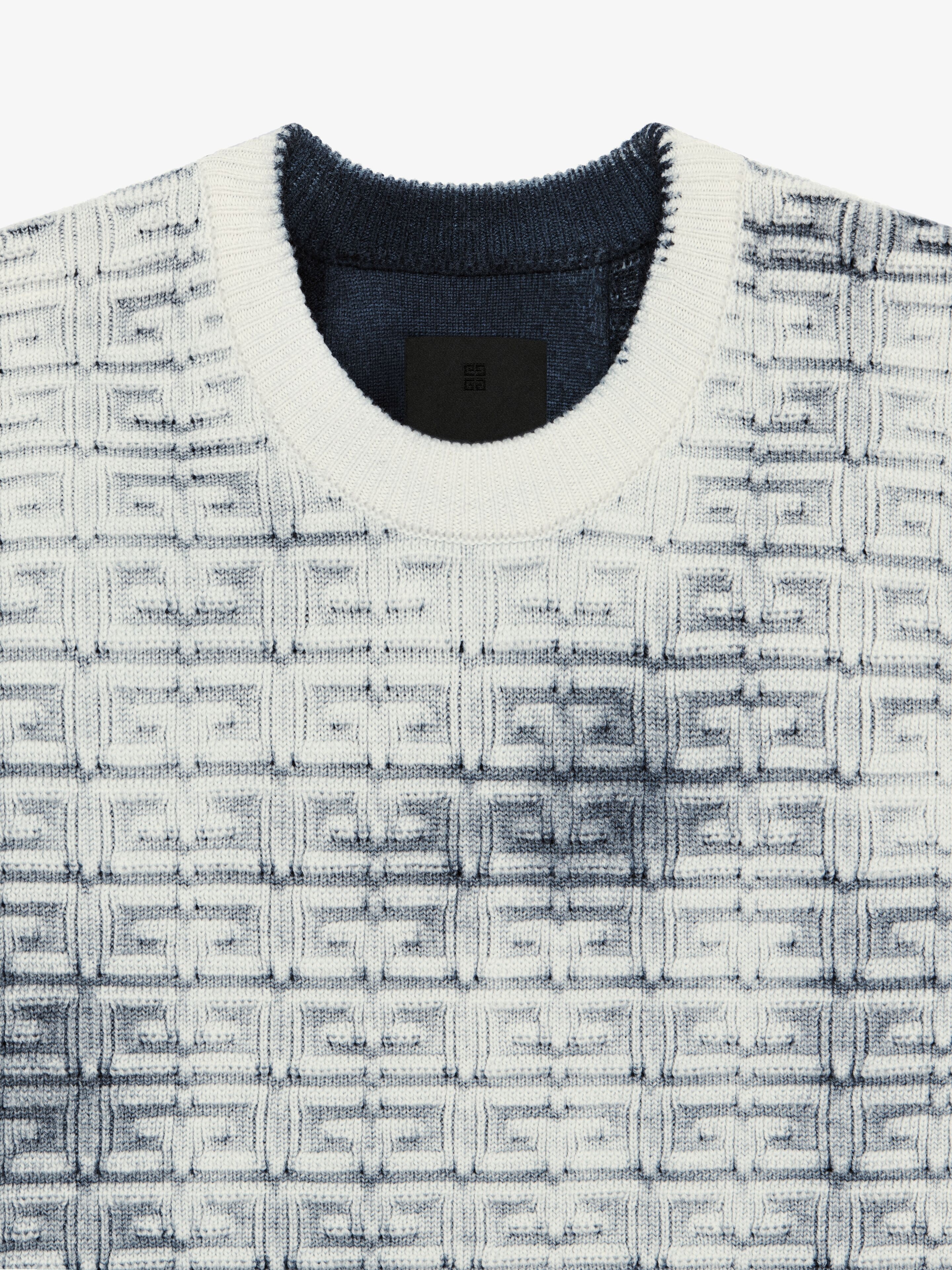 SWEATER IN 4G WOOL WITH OVERDYED EFFECT - 5