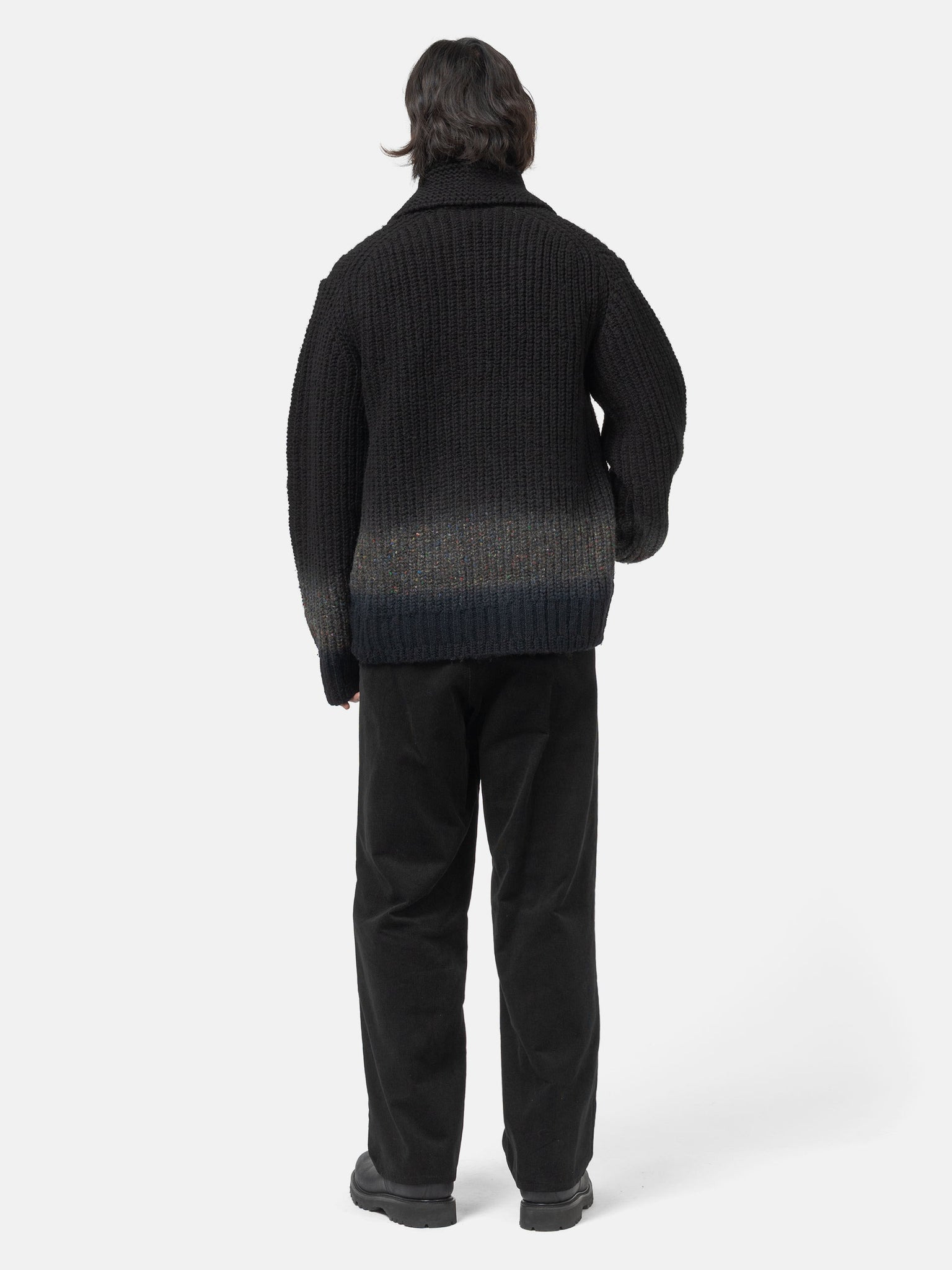 Corduroy Pants Black - 4