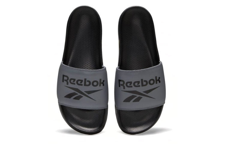 Reebok Classic Slides Outdoor Stylish Sports Slippers Silver Gray Colorblock G55303 - 4