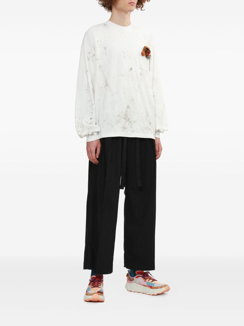 doublet pocket-teddy long-sleeve T-shirt outlook