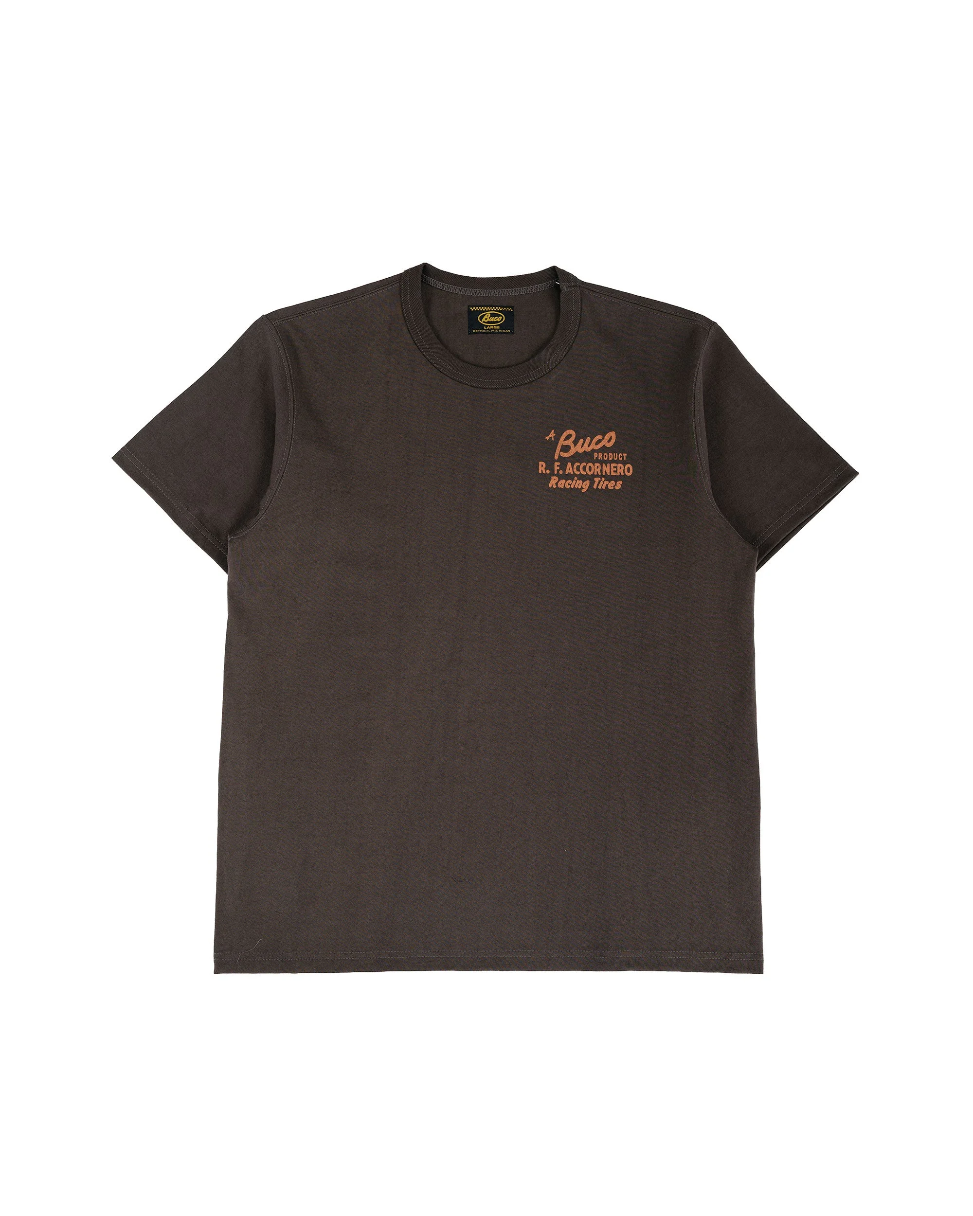 BC26007 Buco Tee / R.F. Accornero Charcoal - 1