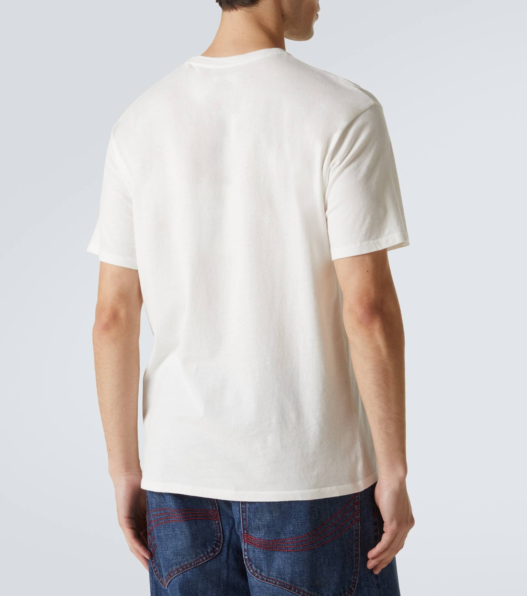 Printed cotton jersey T-shirt - 3