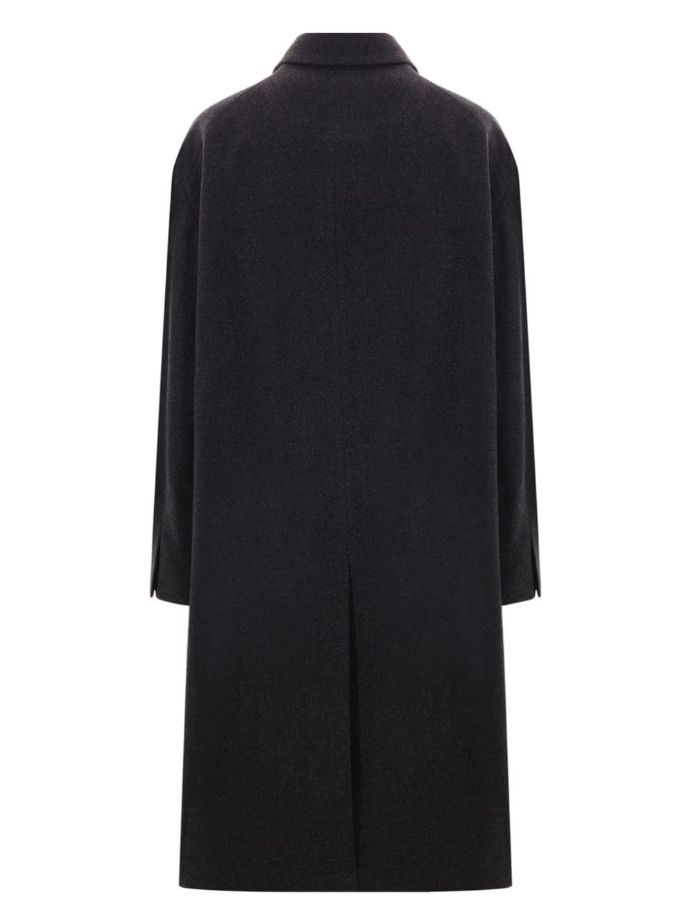 tailored wool-blend coat - 2