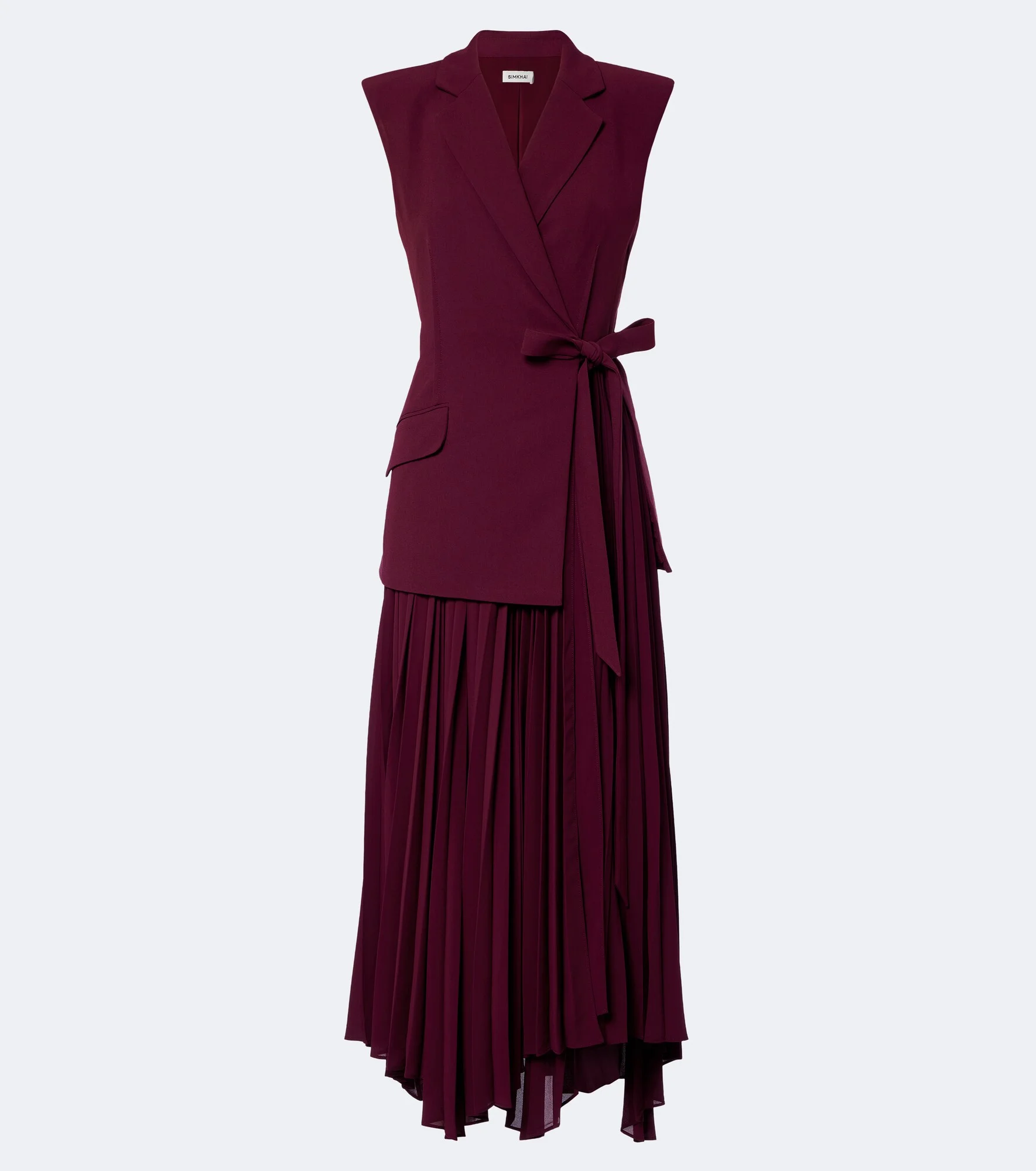 Helena crêpe midi dress - 1