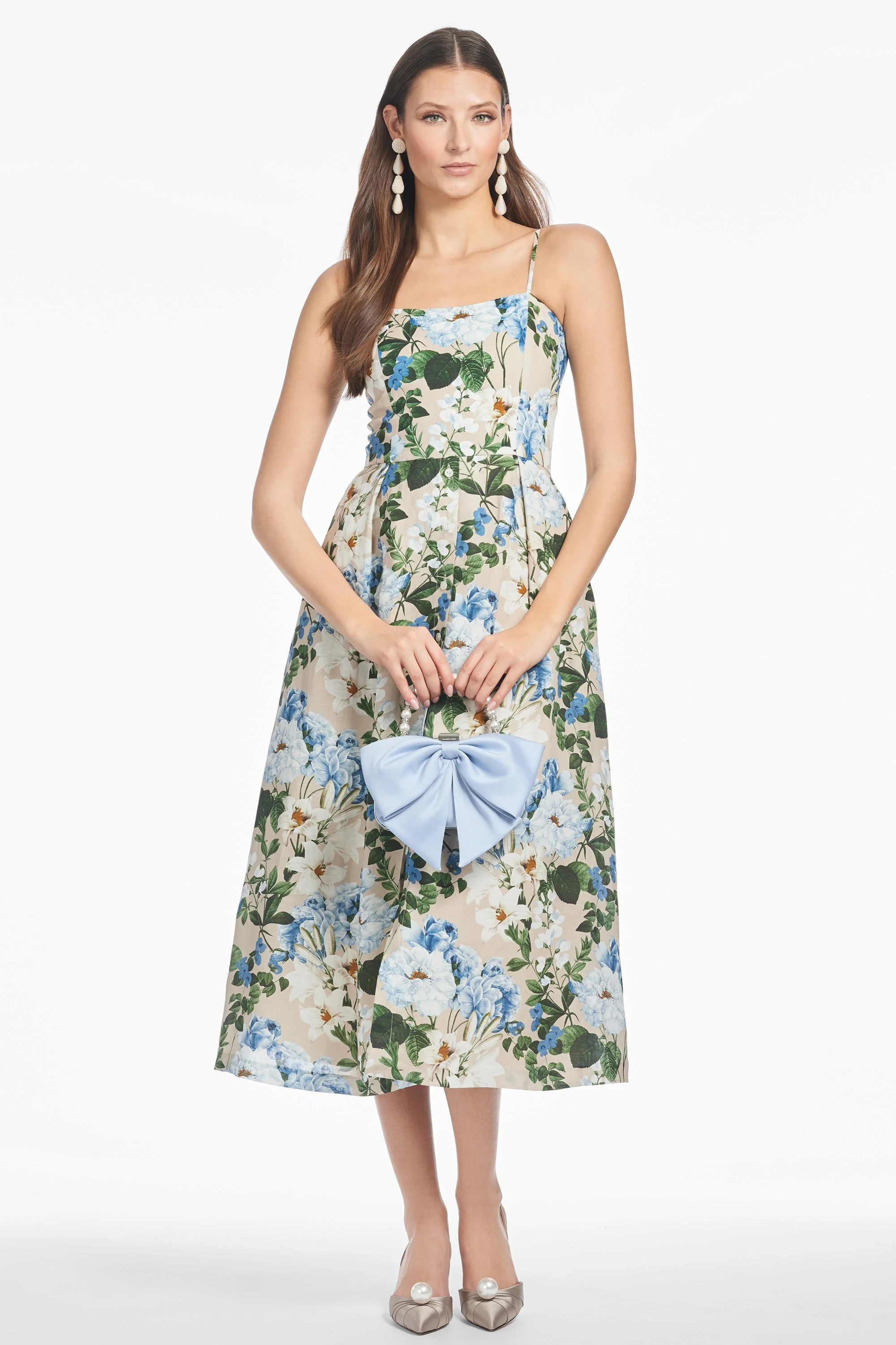 PRU DRESS - DUNE AND DUSK PETALS - 1