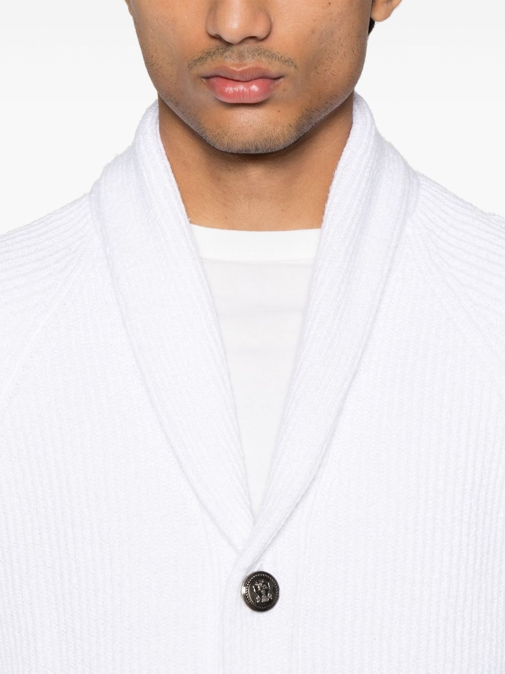 ribbed cardigan - 5