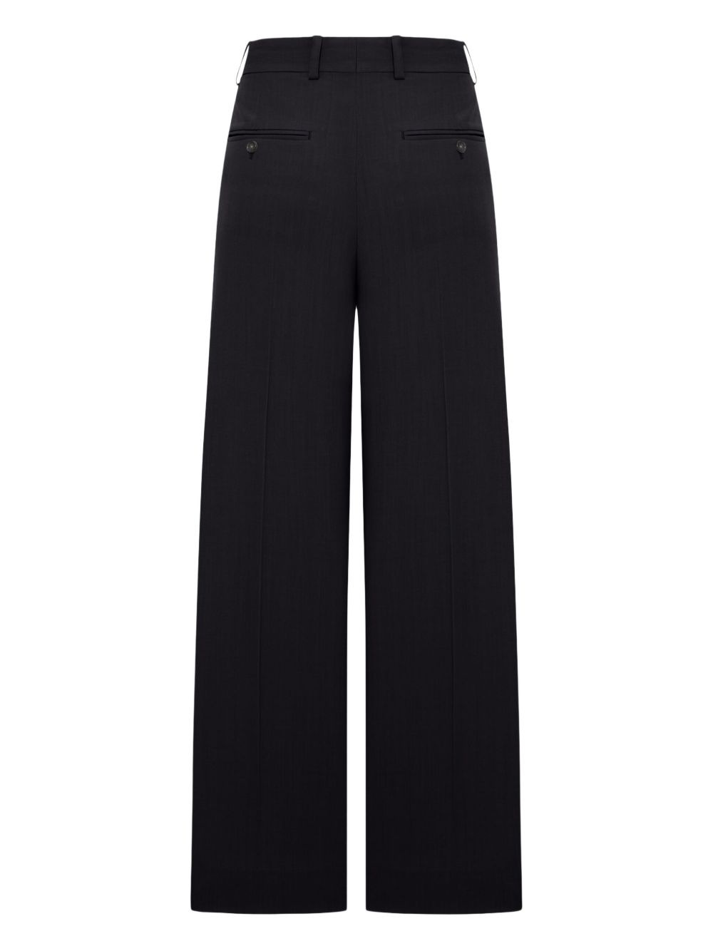 wide-leg wool trousers - 2