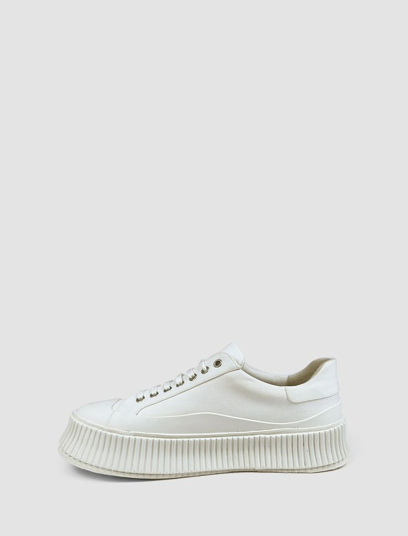 Jil Sander Recycled canvas sneakers outlook