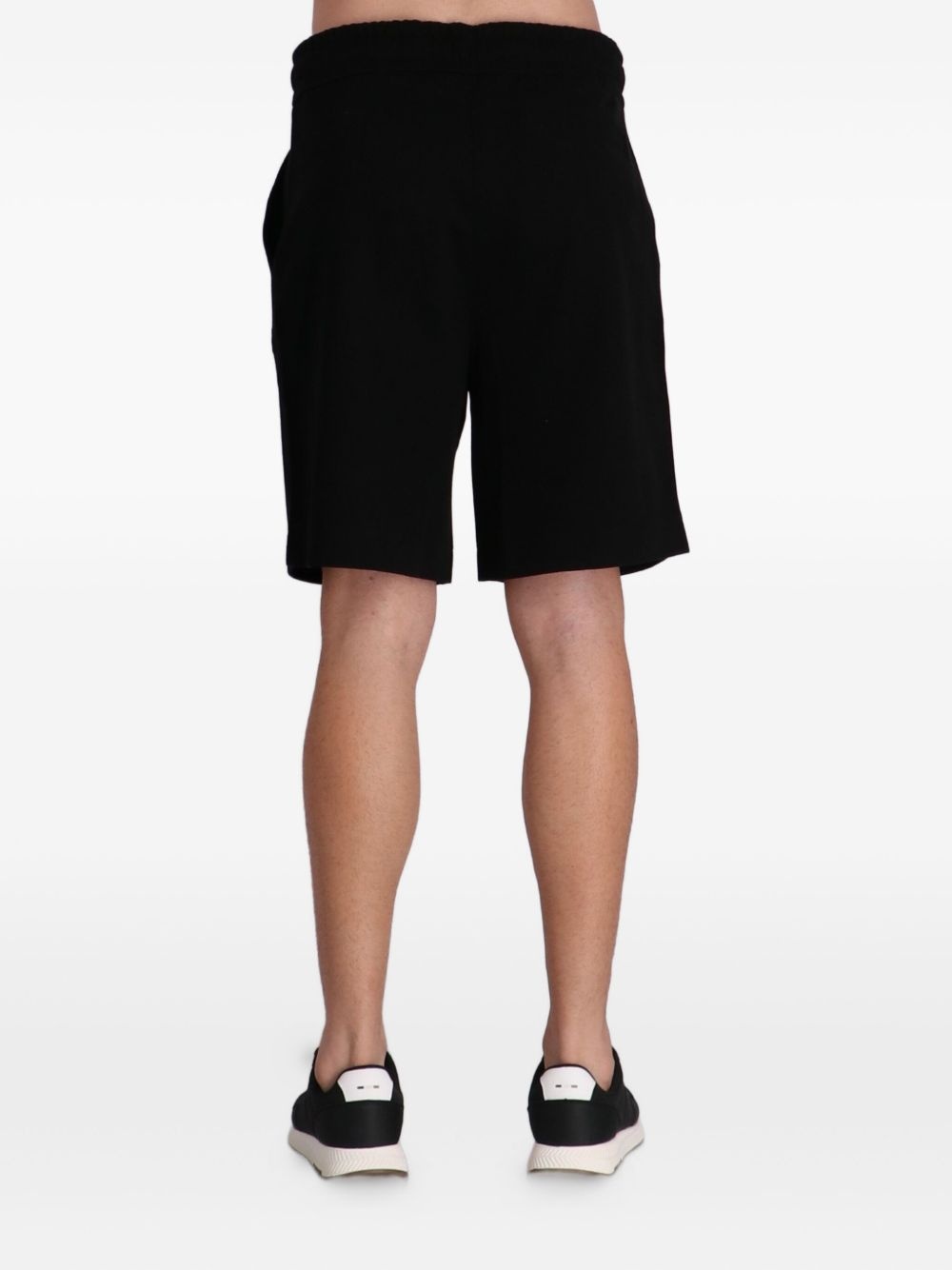 drawstring cotton shorts - 4