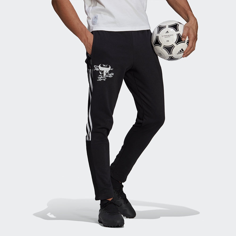 adidas Real Cny Sw Pnt Real Madrid Soccer Trousers For Men Black GL0043 - 5